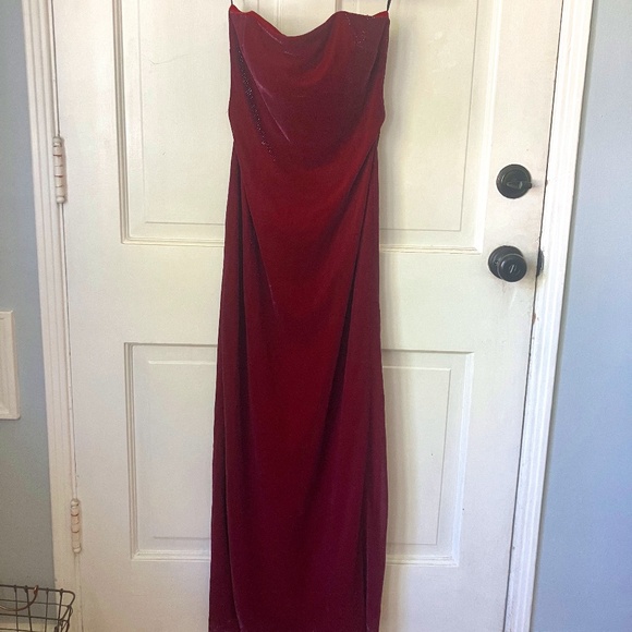 VINTAGE 1990s Jessica McClintock Dress - Picture 1 of 7